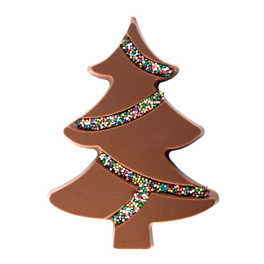 Milk Chocolate Christmas Tree Slab | Coco Chemistry